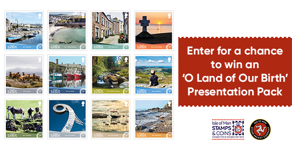 A presentation Pack of the 'O Land of Our Birth' stamps
